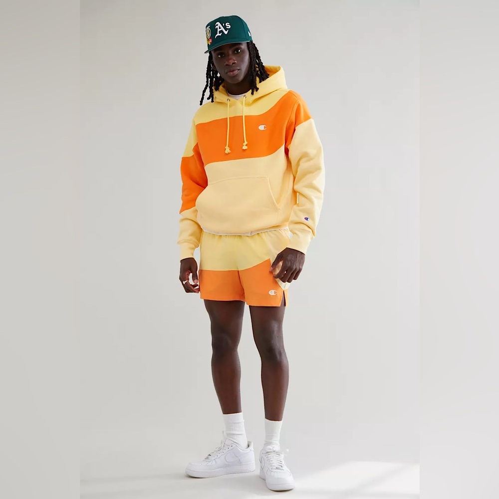 NWOT Champion | Urban Outfitters Exclusive Colorblock Hoodie Sweatshirt